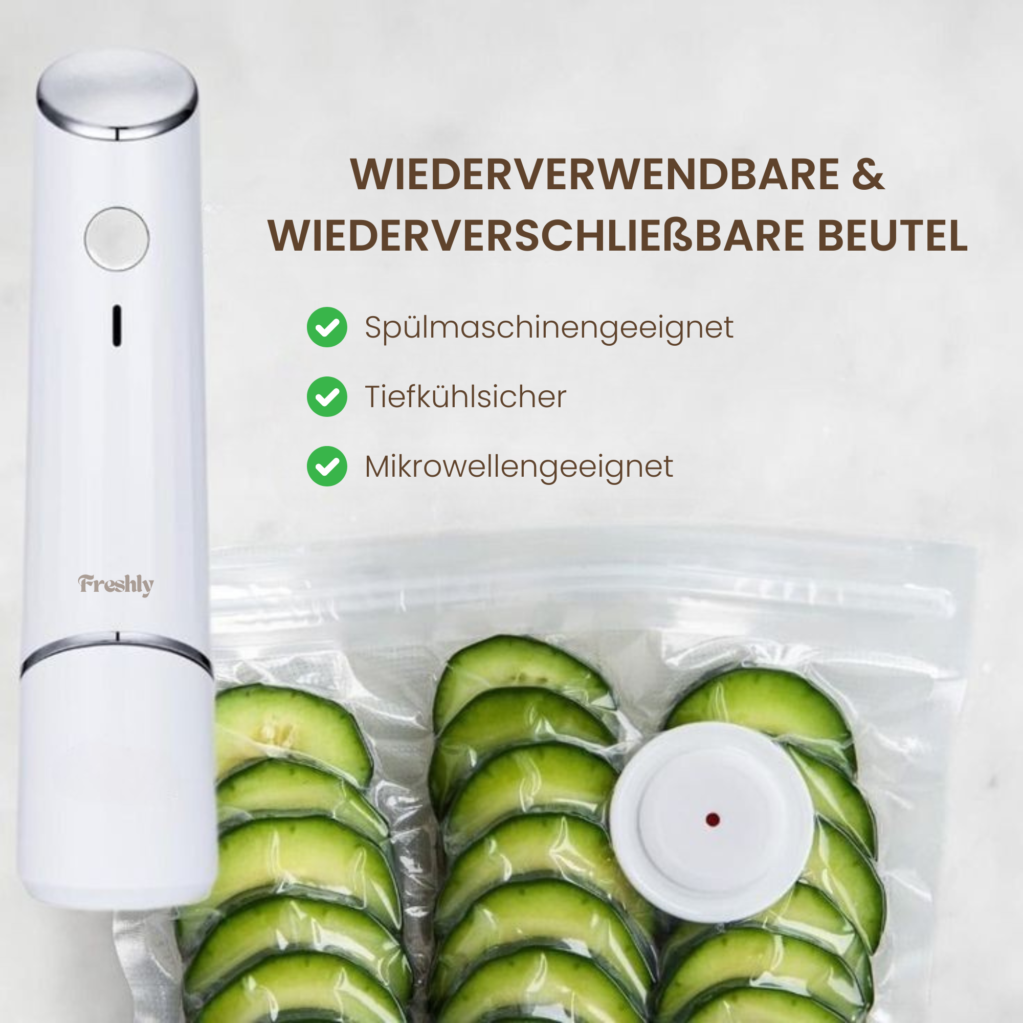 Freshly - In Sekunden Frische die bleibt!