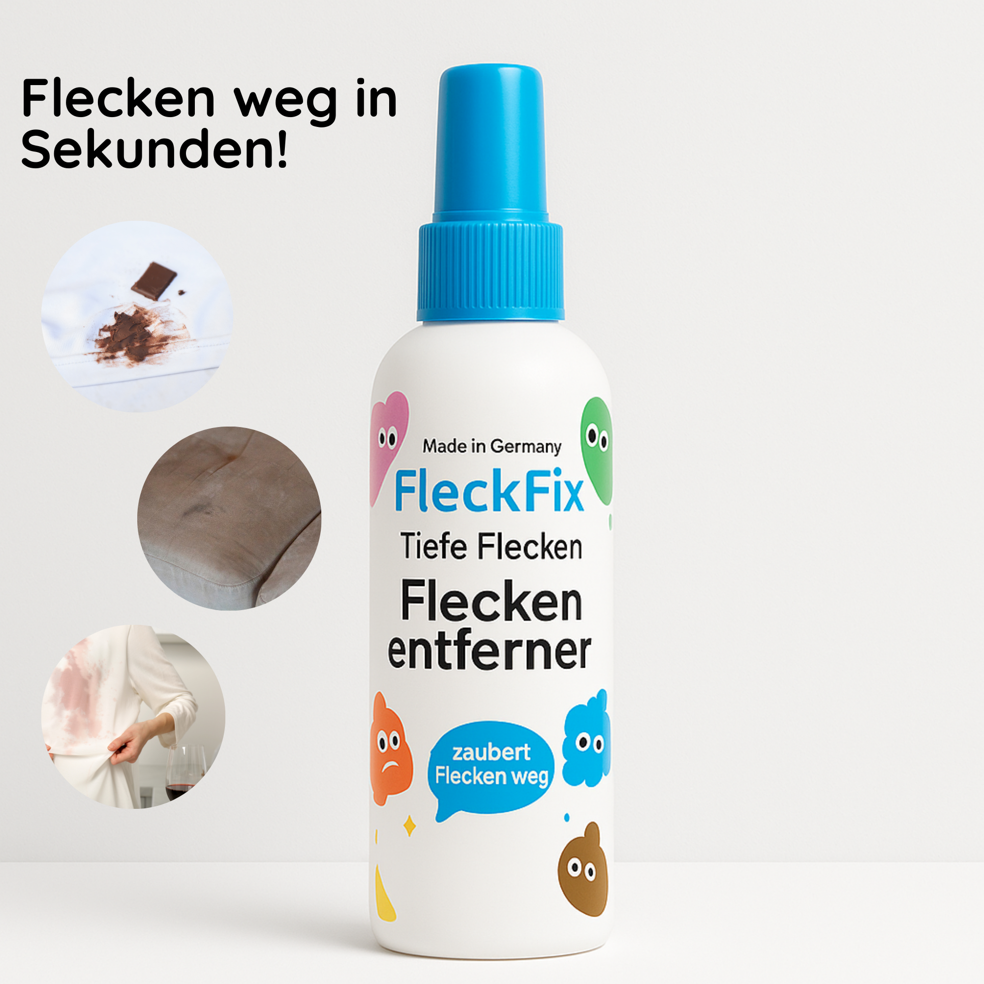 FleckFix- in 3 Sekunden Flecken los