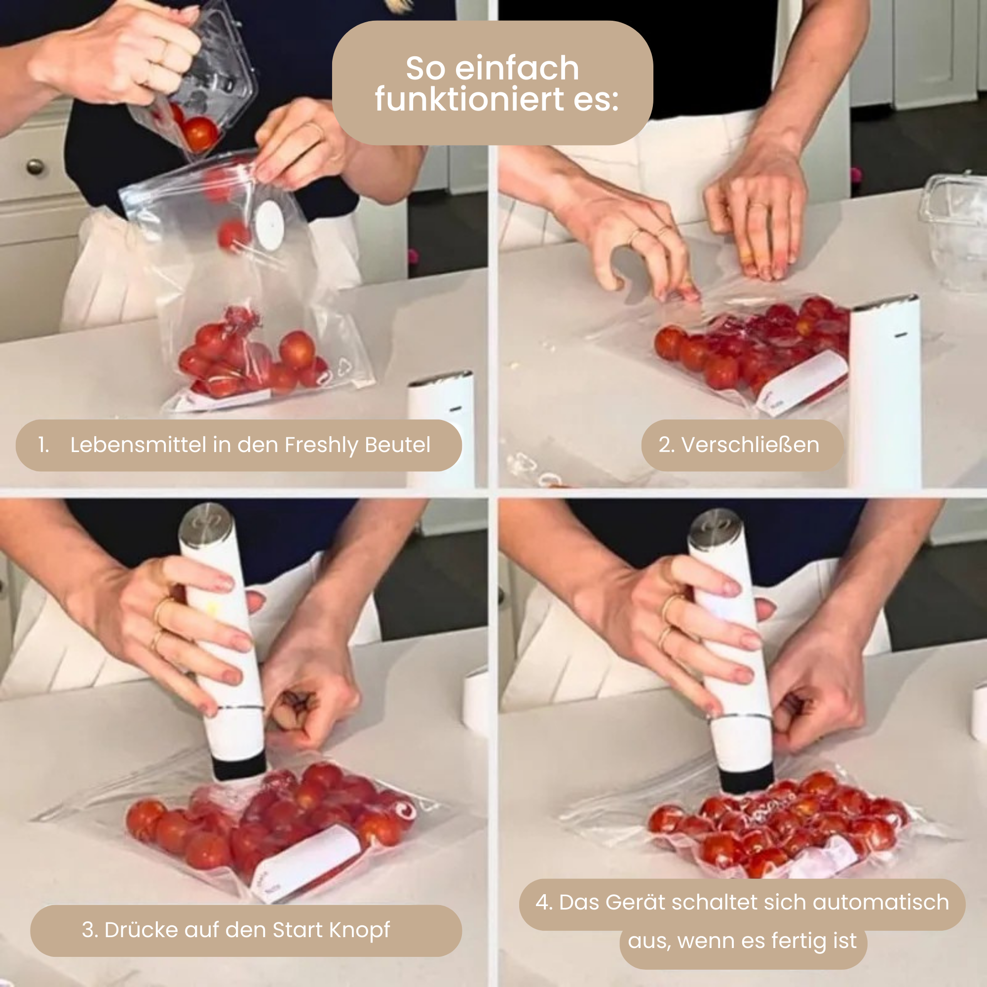 Freshly - In Sekunden Frische die bleibt!